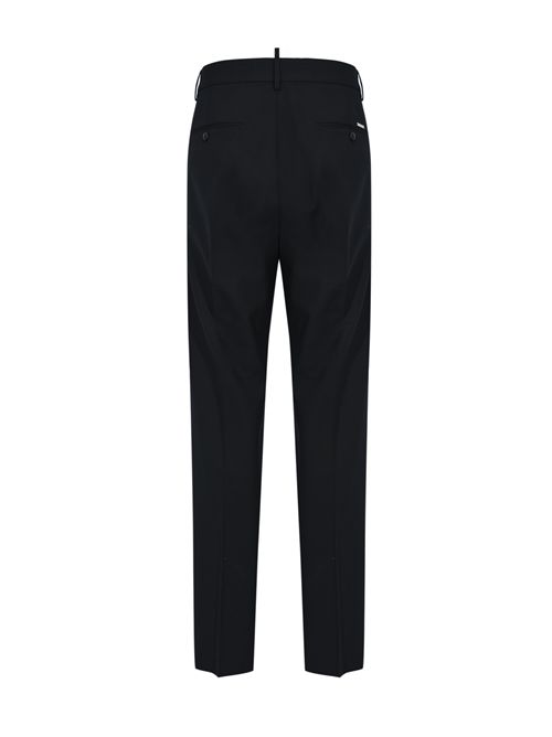 Pantalone One Pleat Wool DSQUARED2 | S74KB1055 S40320900